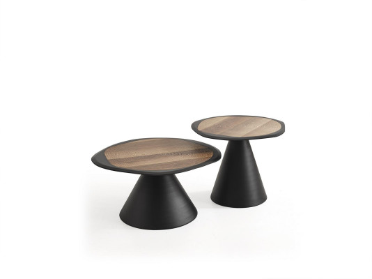 Niewentdësch Dëscher Designer Niewentdësch Couchtisch Set 2 Stéck.
