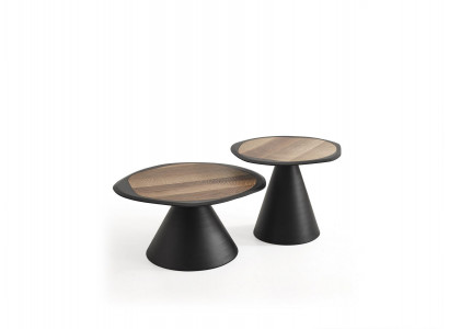 Niewentdësch Dëscher Designer Niewentdësch Couchtisch Set 2 Stéck.