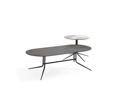 Wunnzëmmer Couchtisch Säitentisch Design Couchtischen Dëscher Luxus