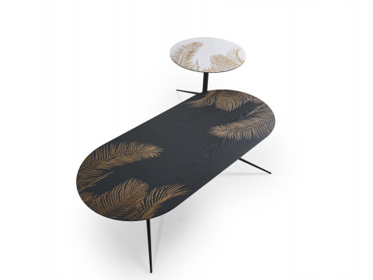 Wunnzëmmer Couchtisch Säitentisch Design Couchtischen Dëscher Luxus
