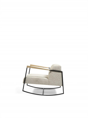 Sesselen 1 Sëtzer Textil Polster Sëtzer Neien Luxus Sesselen Design Lounge