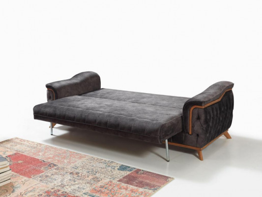 Sofagarnitur 3 3+1 Sëtzer Stoff Design Couch Polster Sofas Garnitur