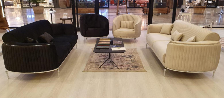 Sofagarnitur 3 1 Setzer Set Design Sofa Polster Couchen Canapé Modern