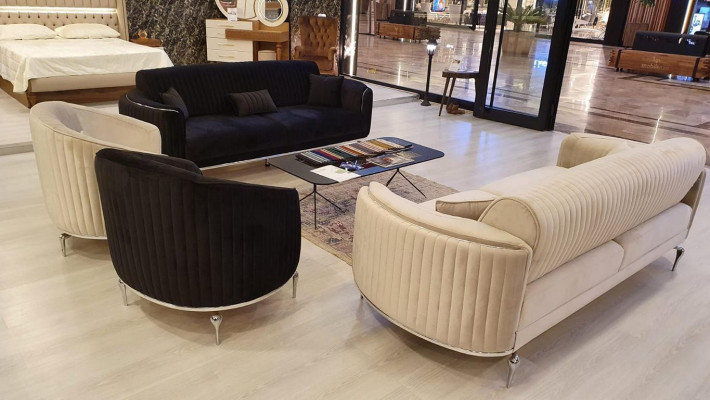 Sofagarnitur 3 1 Setzer Set Design Sofa Polster Couchen Canapé Modern