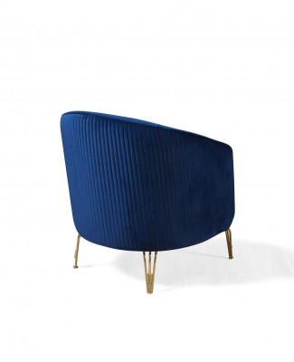 Wunnzëmmer Sëtzfauteuil 1-Sëtz Couch Polster Luxus Textil Neit Design