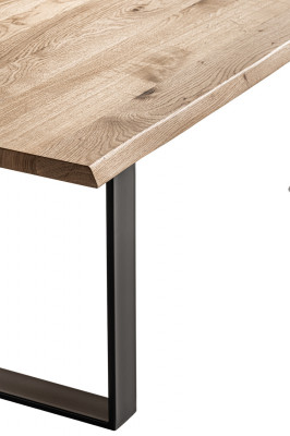 Designer Canapé Dësch Glasdësch Sofa Bestellung Dësch Dëscher Brong Holz Loft Miwwelen