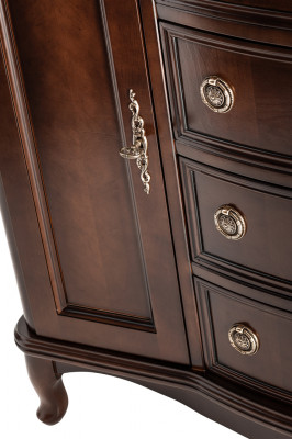 Designer Kommode Anrichte Side Low Board Schaf Stot Zëmmer Regal Vitrinn Nei