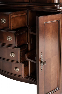 Designer Kommode Anrichte Side Low Board Schaf Stot Zëmmer Regal Vitrinn Nei