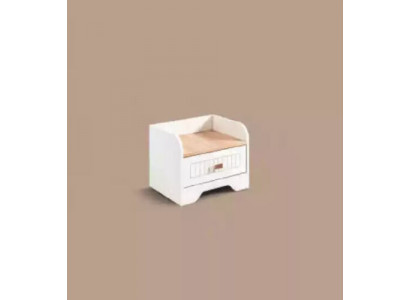 Moderne Nuetsdësch Bäistelltësch Wäiss Design Nuetskommode Nuetskonsol Miwwelen Nei