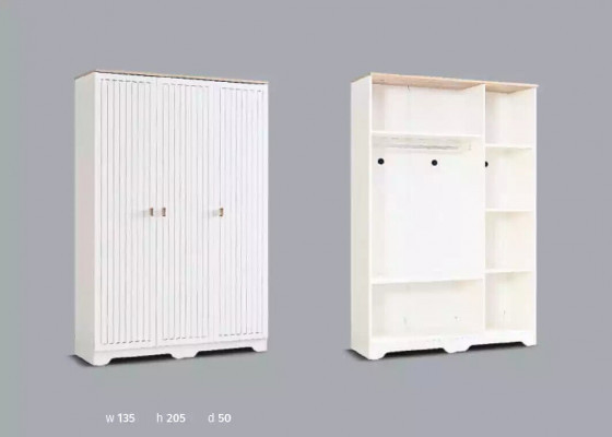 Kleederbau White Holz Schranken Schlofkummer Miwwelen Design Schlofkummer Miwwelen