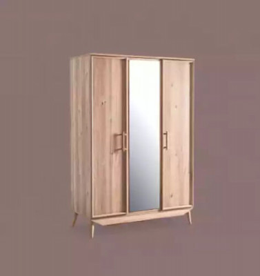Kleederschaf Holzschaf brong Schlofkummer Miwwel Gaderob Schaf