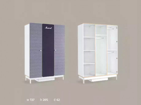 Kleederschaf Design Schranken Miwwel Kannerzëmmer Schaf Holz Nei