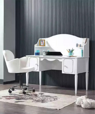 Dësch Aarbechtsdësch Kanner wäissen Schreifdësch Sekretär Schreifdëscher Dëscher