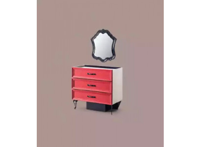 Klassesch Sideboard Kommode Schaf Schief Sall Schlofzëmmer Rout Holz