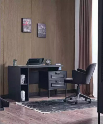 Modernen Schreifdësch Kanner Schreifdëscher schwaarz Dëscher Miwwelen Dësch