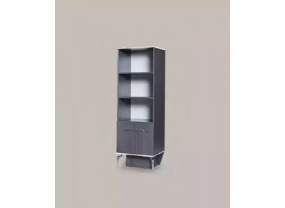 Regal Schaf Bicherregal Schief Mehrzweck Miwwel Braun 170x55x48