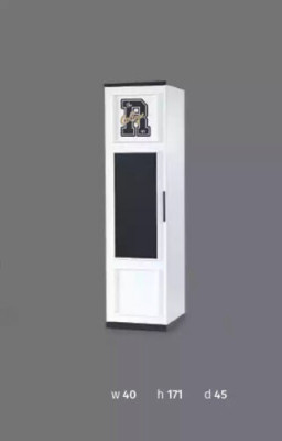Regal Schaf Bicherregal Schief Verwäendlech Miwwelen Braun 171x45x40