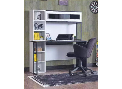 Sekretär Schreifdësch Dësch 130x60x171 Schreifdëscher Dëscher Miwwelen Holz Computer