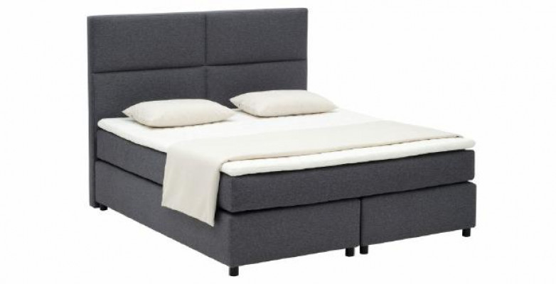 Kontinentalt Boxsprang Bett Better Textil Bett Polster Héich Duebel Lieder