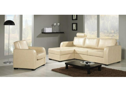Eckcouch Sofa Canapé Lieder Textil Stoff Wunnlandschaft Garnitur Polster Eck CAPRI