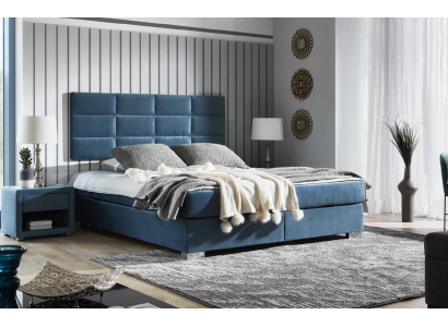 Schlofzëmmerbett Bettgestell Hotel Chesterfield Luxus Boxspring Better Bett