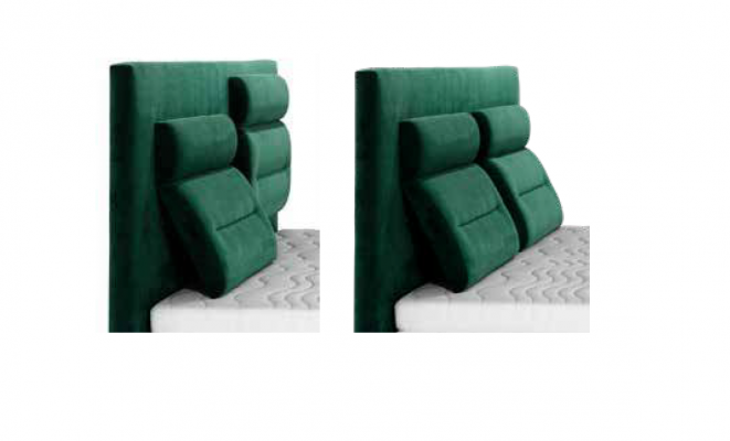 Designer Bett Schlofkummer Better Textil Lieder Hotel Luxus Polster Samt