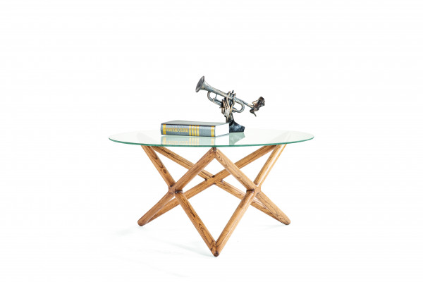 Canapé Dësch Miwwelen Luxus Bäistelltisch Holz Modern Wunnzëmmer Design