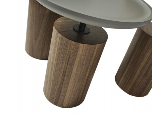 Design Couchtischen Kaffisdëscher Ronn Dësch Holz Dëscher Wunnzëmmer Nei