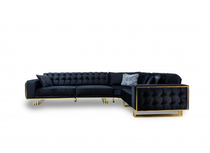 Exklusivt Eckcouch Modern L-Form Designer Stil Miwwel Wunnzëmmer Eckgarnitur