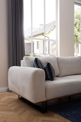 Design Sofa Garnitur Wunnzëmmer Set Modern Garnituren 4+3+1 Sëtz 3tlg.