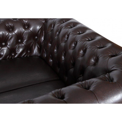 Chesterfield Kanapee Garnitur 3+2+1 Yorki Couch Polsterset Sofasen Couchen Nei