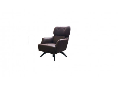 Ohrensessel Einsëtzer Fausseckel Cocktailsuess Stoff Braun Moderne Sëtzplaz