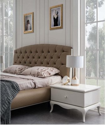 Schlofkummer Grupp Duebelbett Garnitur Bettrahmen Bett Set 6tlg Wäiss