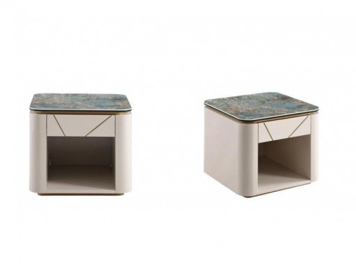 Schlofzëmmer Metall Luxus Konsolen Neit Nuetsdësch Design Konsol Bäistell Dëscher
