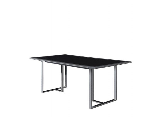 Luxus Iesszëmmer Set 6tlg Iessdësch mat 4x Still Design Sideboard mat Spigel