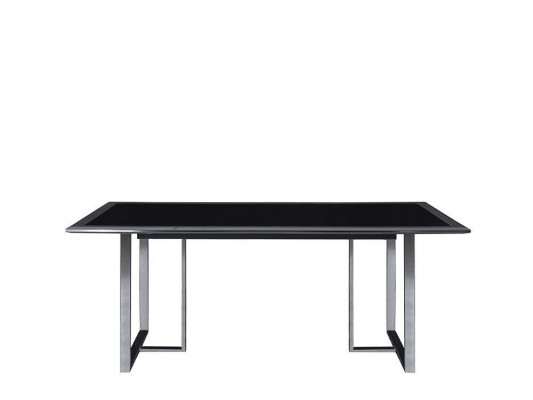 Luxus Iesszëmmer Set 6tlg Iessdësch mat 4x Still Design Sideboard mat Spigel