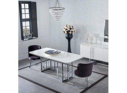 Modern Iessdësch Iesszëmmer Miwwelen Luxus Ariichtung Design Neien Dësch