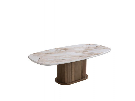 Luxus Clubdësch Wunnzëmmer Miwwelen Niewendësch Luxus Design Ariichtung