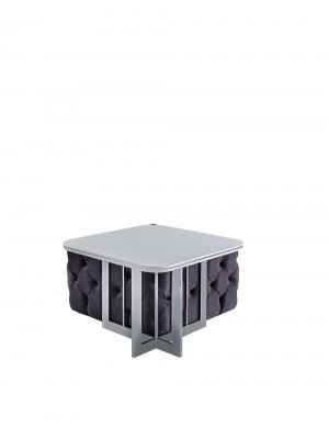 Wunnzëmmer Couchdësch Modern Miwweldesign Ariichtung Säitentësch