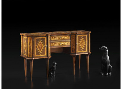 Konsolendësch Sideboard nei italienesch Holzmöbel Konsol Schminktischen-