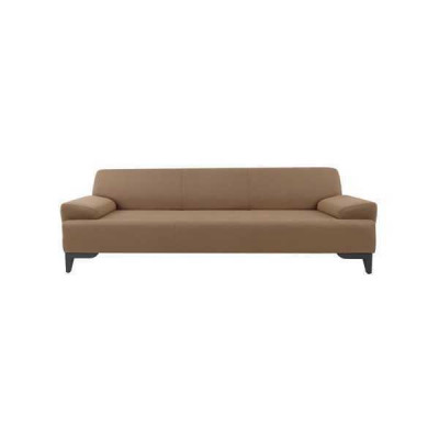 Braune Zweesëtzer Wunnzëmmer Polster 2-Sëtzer Modernen 2er Couch Nei