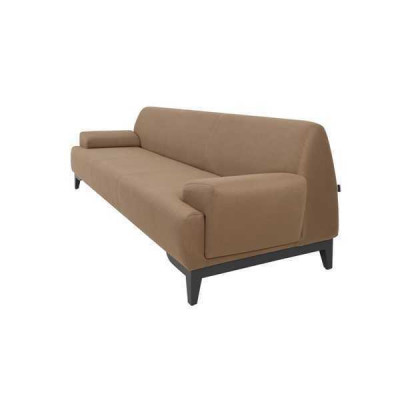 Braune Zweesëtzer Wunnzëmmer Polster 2-Sëtzer Modernen 2er Couch Nei