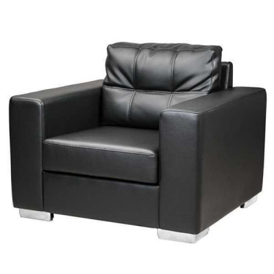 Schwaarze Fauteuil Konschtlieder Eensëtzer Wunnzëmmer Relax Neien 1-Sëtzer