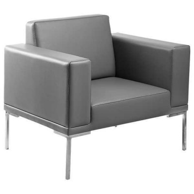 Grouwe Fernseh-Fauteuil Designer Polstersessel Fauteuil Relax Eenzelsëtz.