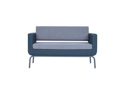 Groue Pouf Sofa Designer 3-Sëtzer Konschtlieder 3-er Couch Modern Nei