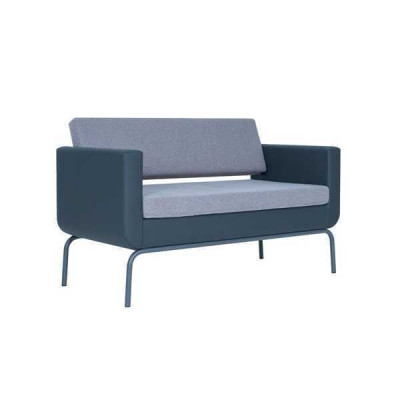 Groue Pouf Sofa Designer 3-Sëtzer Konschtlieder 3-er Couch Modern Nei