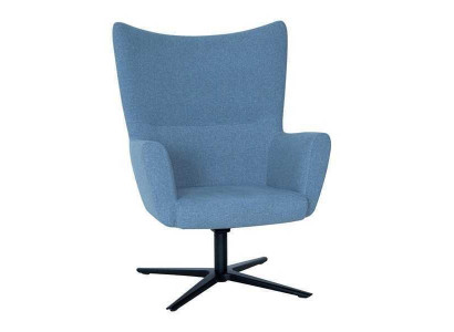 Bloen Fotell Ouerfotell Designer 1-Sëtzer Moderne Cocktailsessel