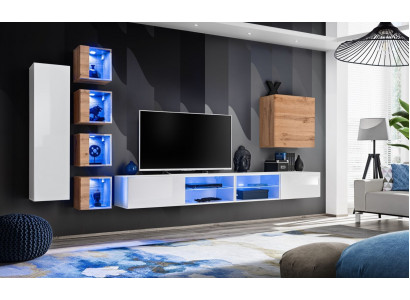 Wunnwand Designer Schaf Wand Regaler Sideboard Wandschaf Wunnzëmmerméibelen