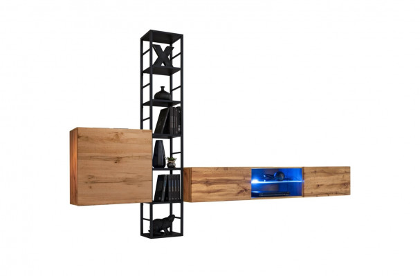 Wandregaler Wohnwand Wandkabinett Regal Design TV-Ständer Sideboard Luxus Neien