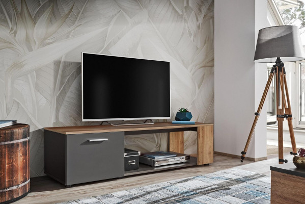 Luxus TV-Stänner Wunnzëmmer Holz Kommode Designer Sideboard Wunnwand Nei